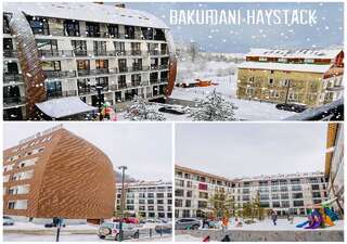 Апарт-отели Bakuriani Haystack N67 Бакуриани Семейный номер с видом на горы-1